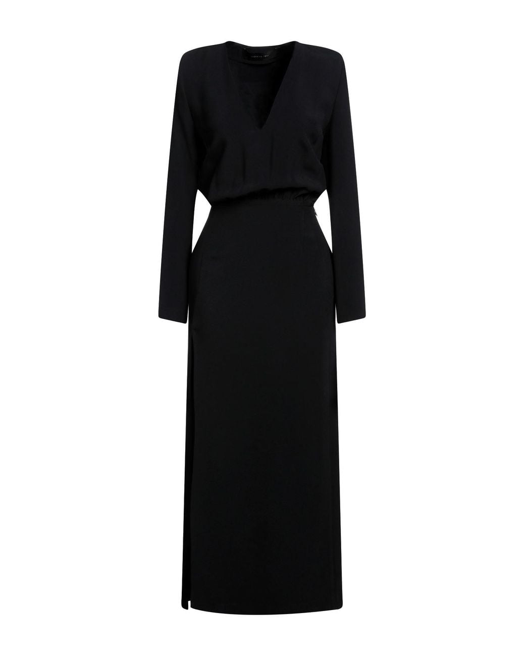 FEDERICA TOSI Black Maxi Dress