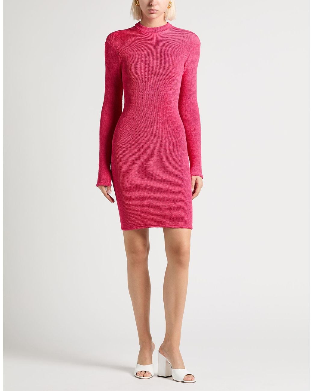 Hunza G Pink Mini Dress