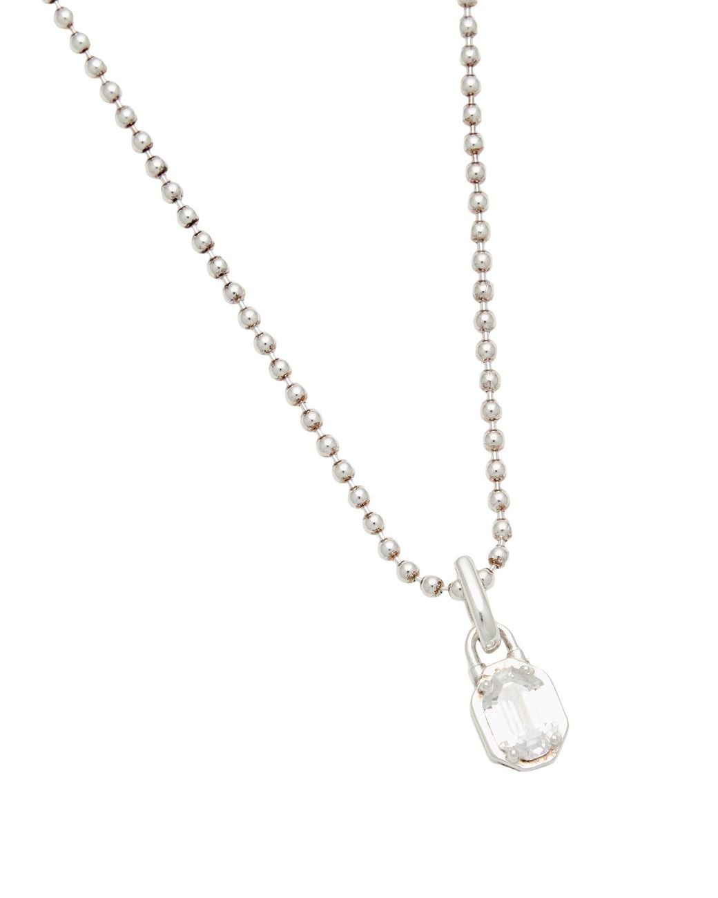 Hatton Labs White Necklace 925/1000, Zirconia