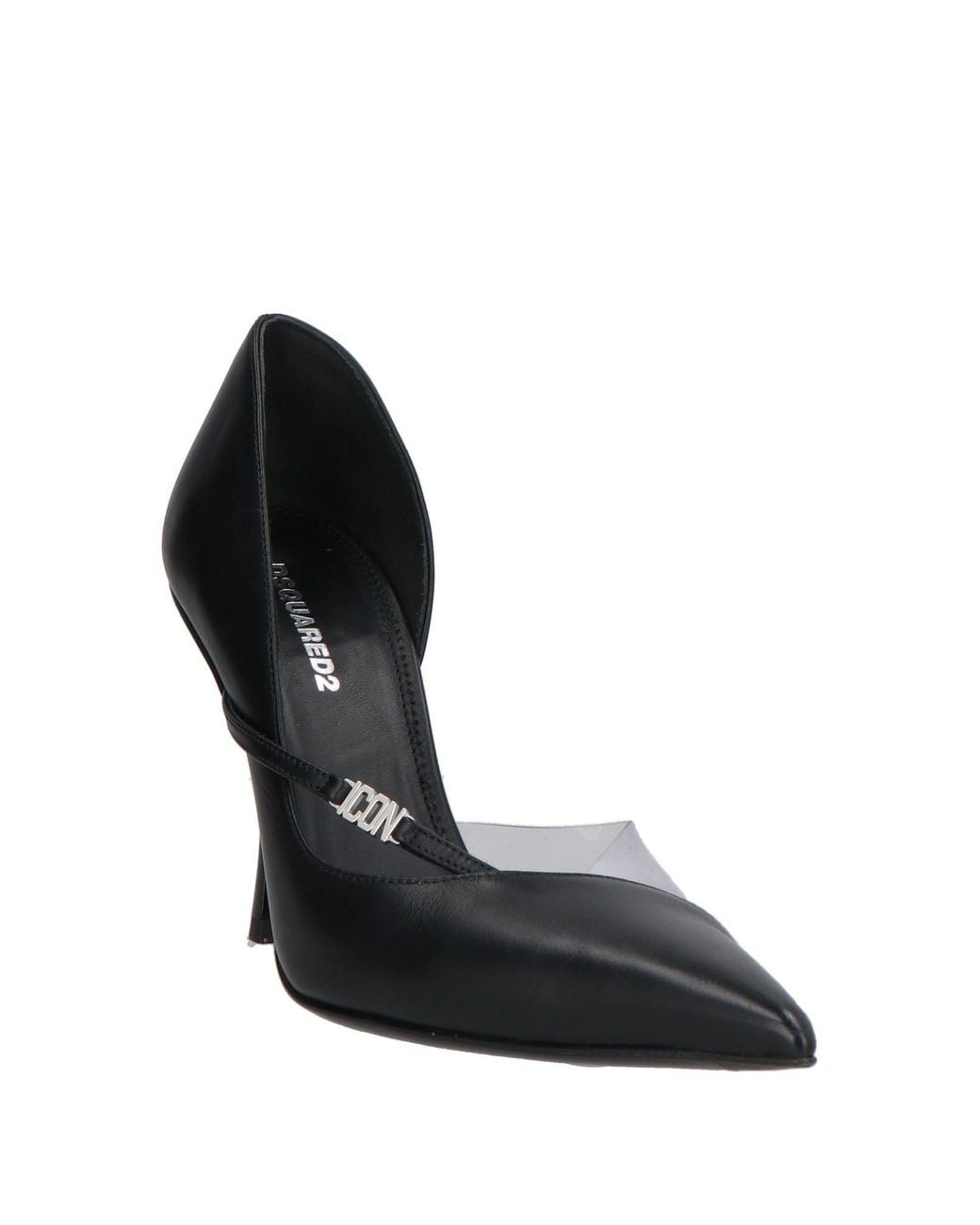DSquared² Black Pumps Calfskin, Plastic