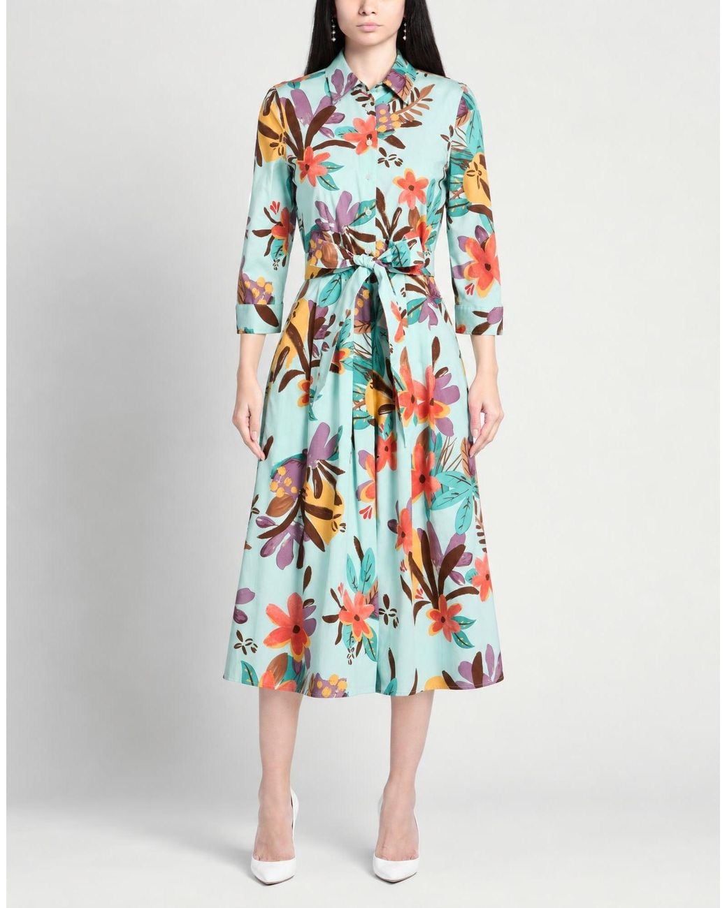 Robe Midi Camicettasnob en coloris White