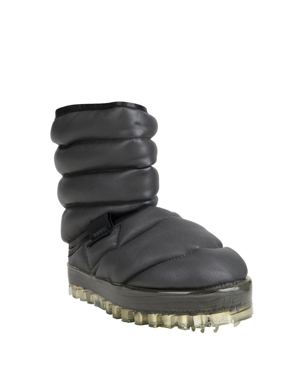 RBRSL RUBBER SOUL Black Ankle Boots
