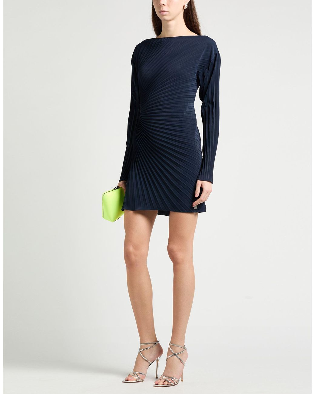 KENZO Blue Mini Dress Polyester