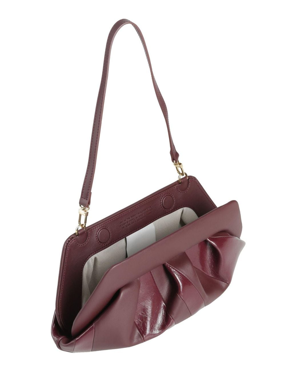 THEMOIRÈ Purple Clutch