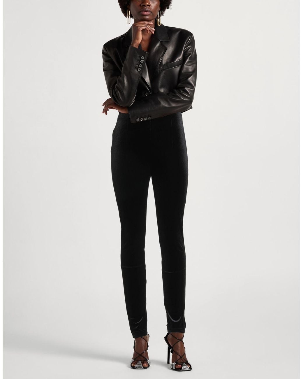 Philosophy Di Lorenzo Serafini Black Leggings