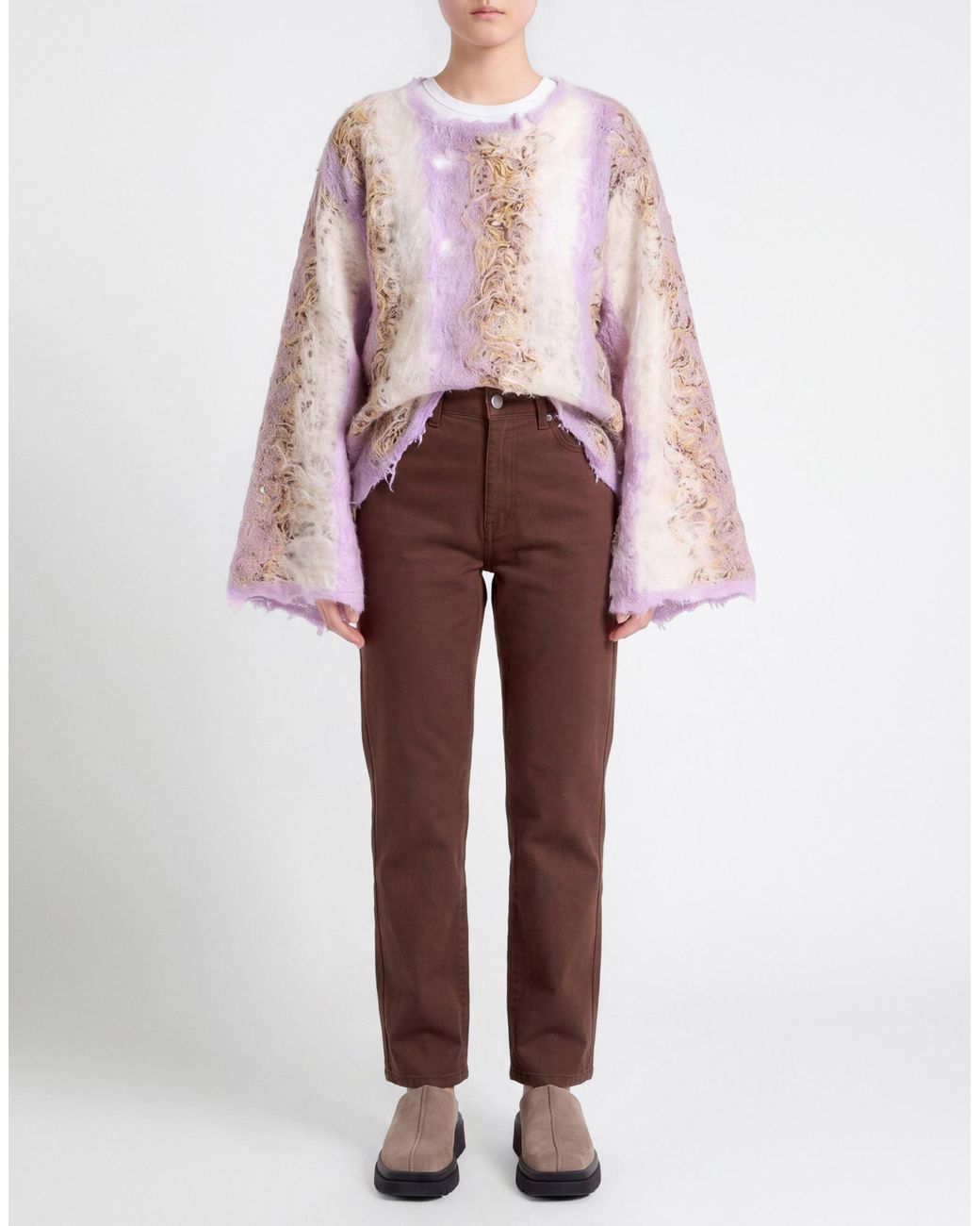 VITELLI Pink Top Wool, Polyamide, Acrylic