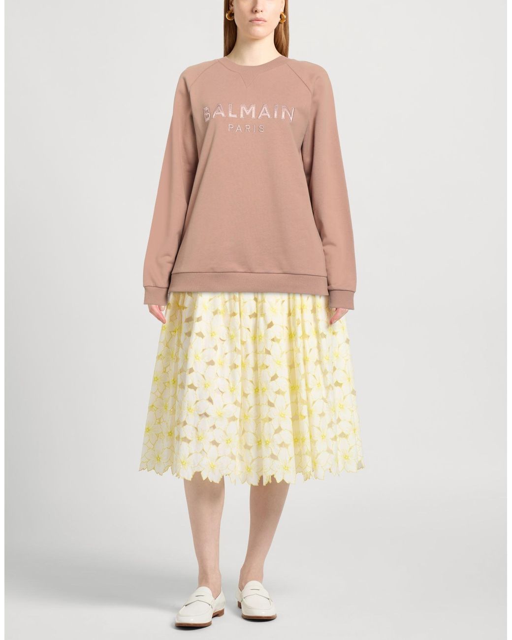 Balmain Pink Sweatshirt