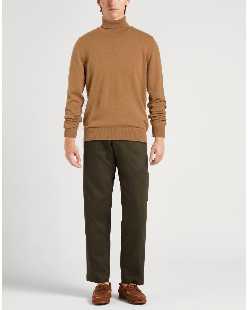 Gran Sasso Brown Turtleneck for men