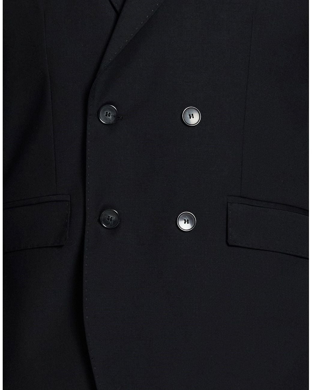 Exte Blue Blazer Polyester, Viscose, Elastane for men