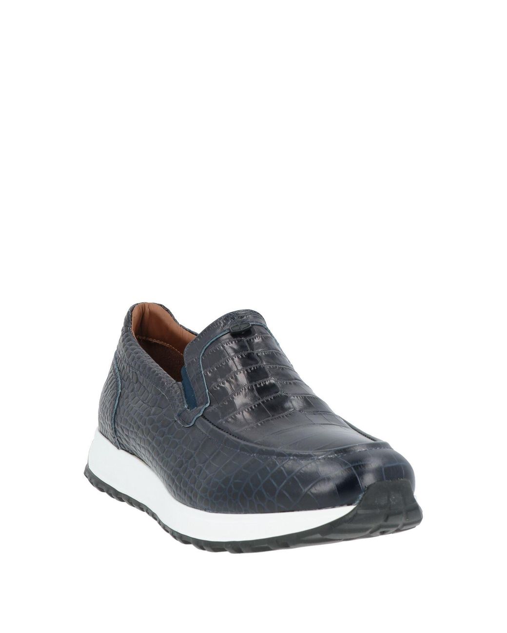 Giovanni Conti Gray Sneakers Leather for men