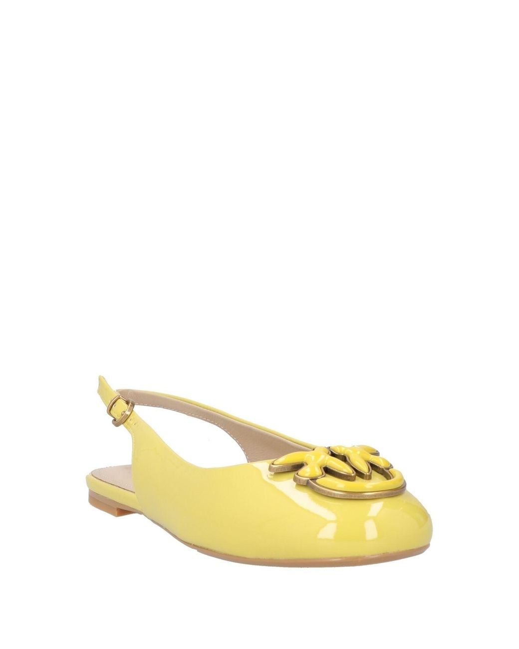 Pinko Yellow Ballet Flats