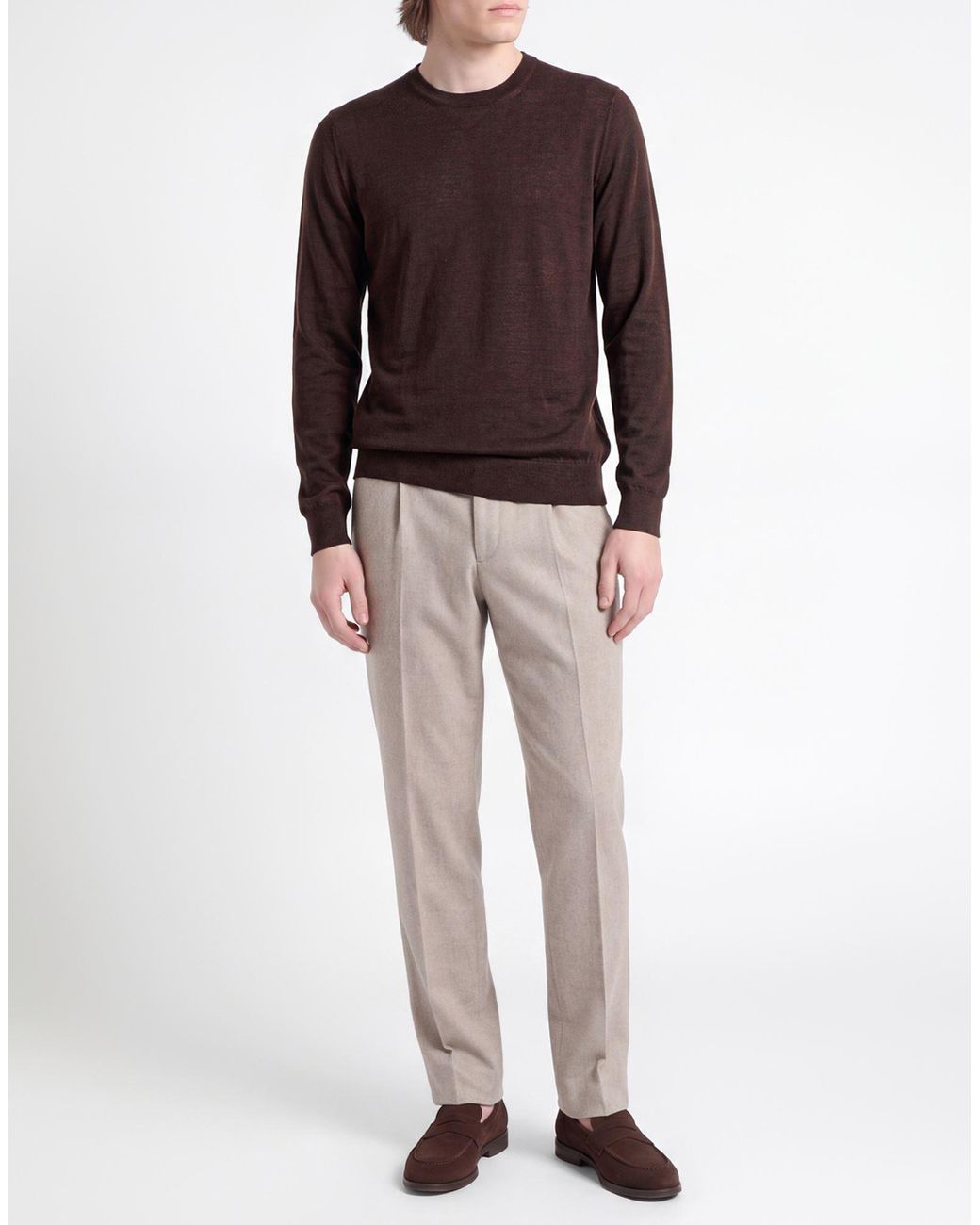 Pullover Fedeli de hombre de color Brown