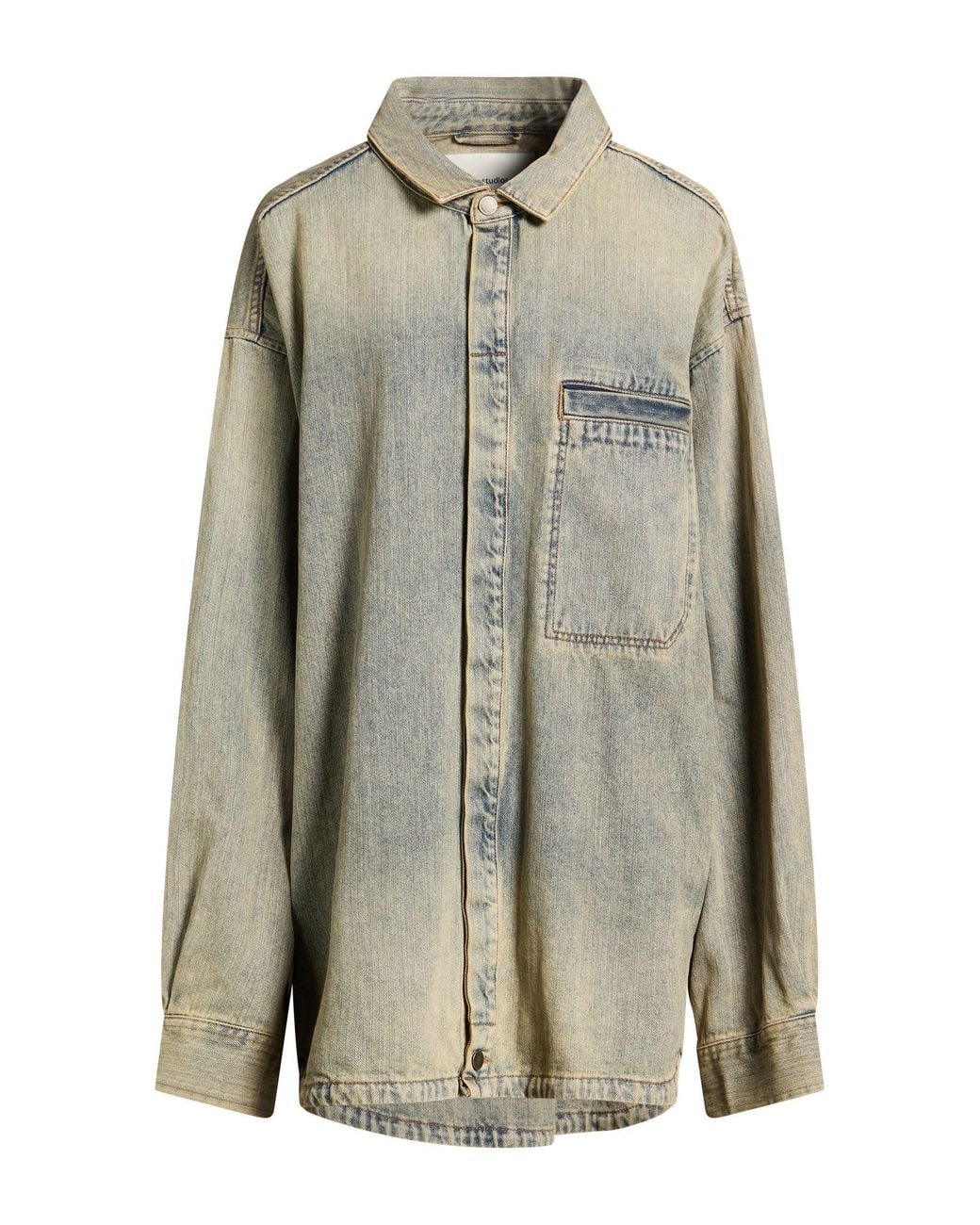 Entire studios Gray Denim Outerwear