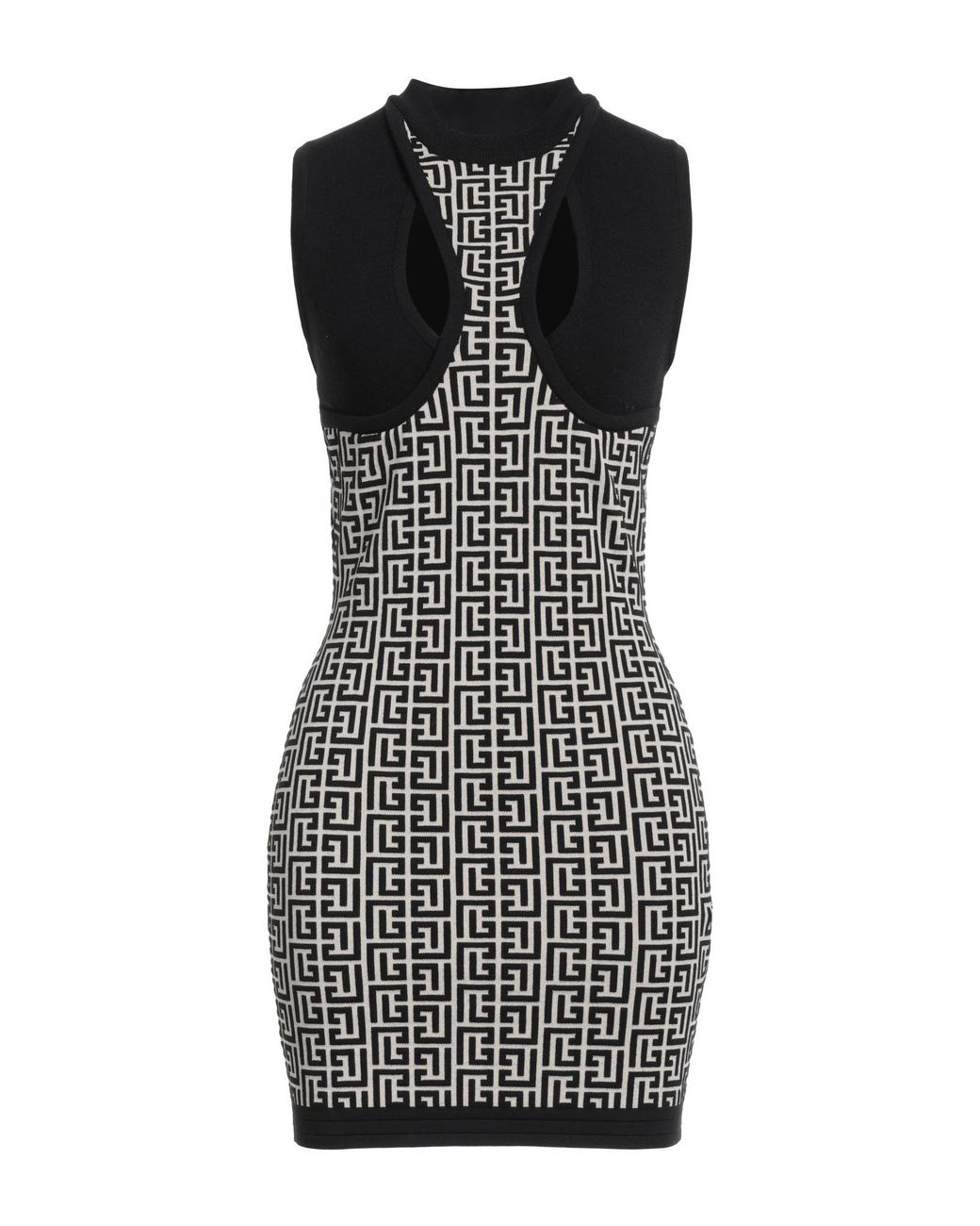 Balmain Black Mini Dress