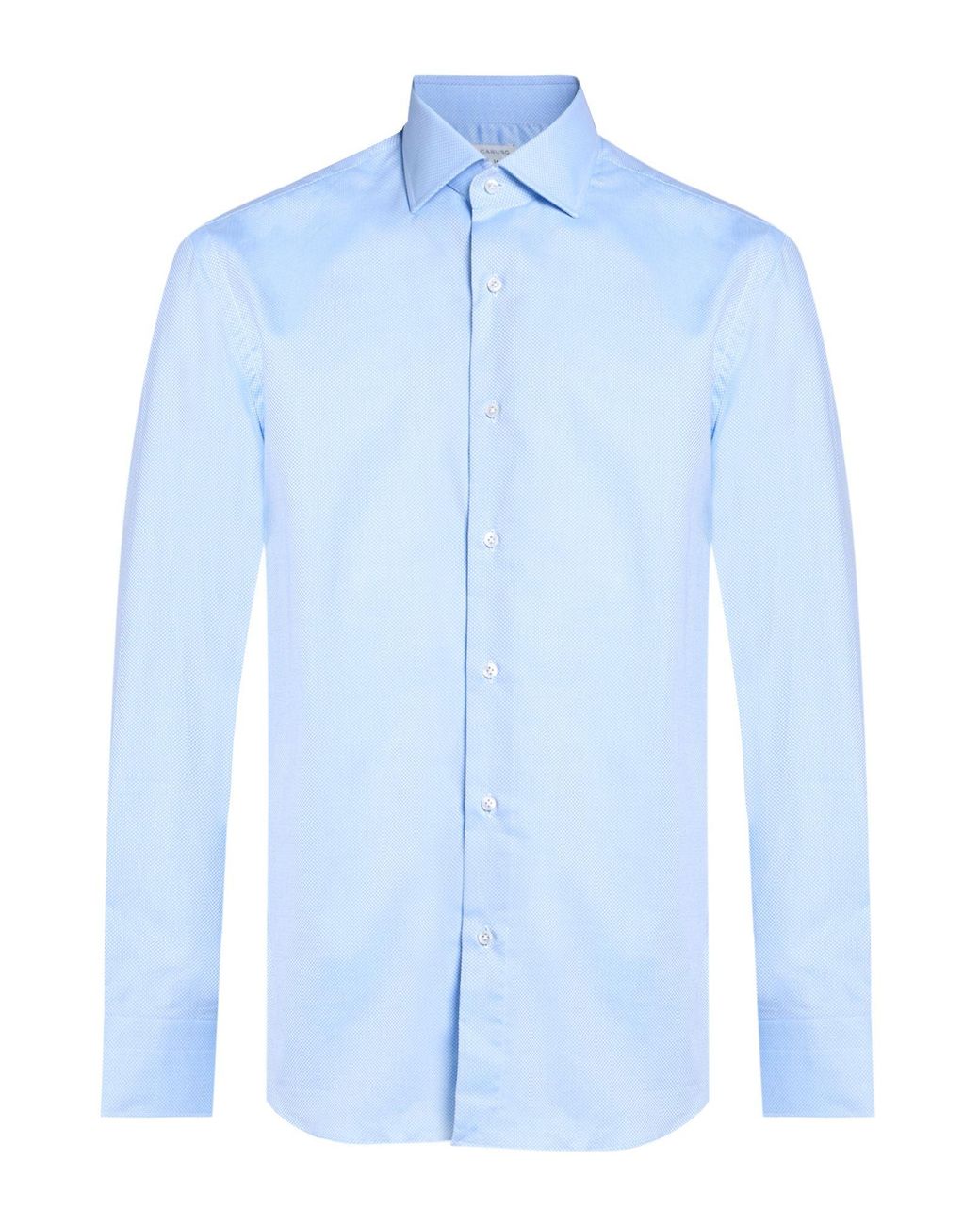 Caruso Blue Shirt Cotton for men
