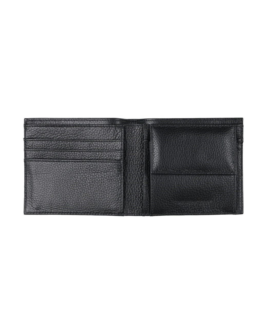 Emporio Armani Black Wallet Leather for men