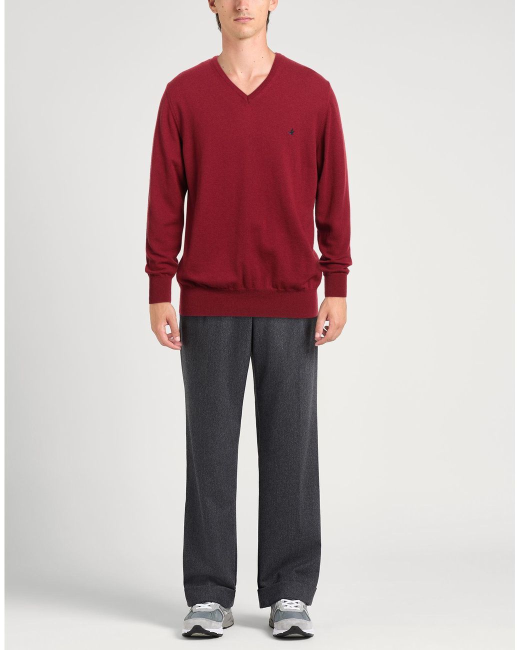 Brooksfield Red Jumper for men