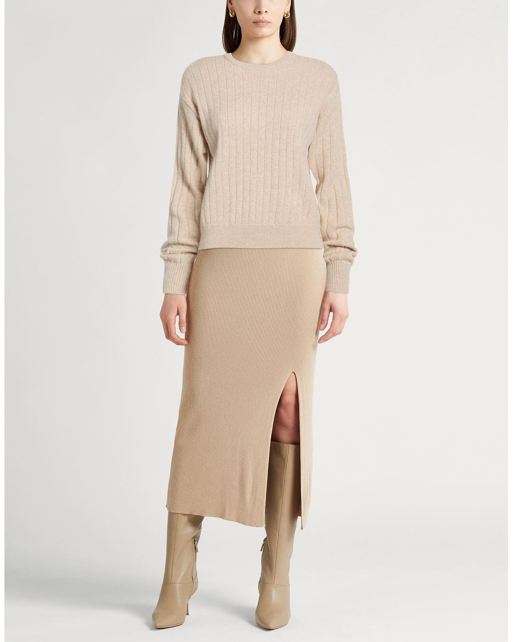 Eleventy Natural Sweater Wool, Cashmere, Polyamide