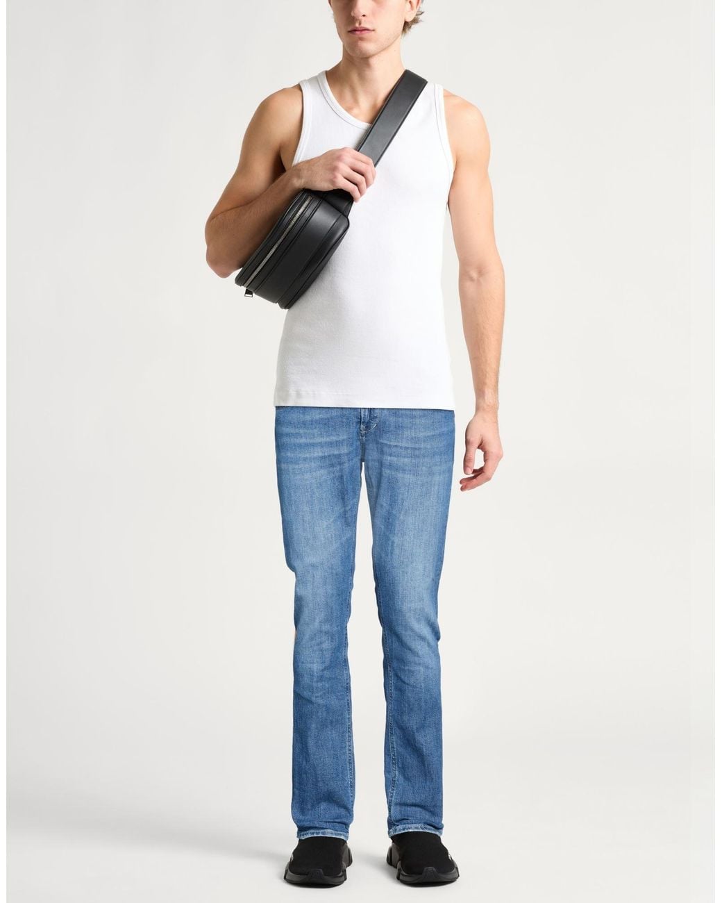 Dondup Blue Jeans Cotton, Recycled Cotton, Elastane for men