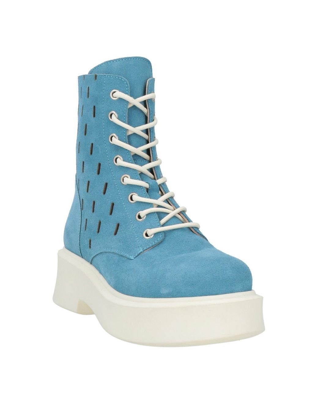 Baldinini Blue Azure Ankle Boots Leather