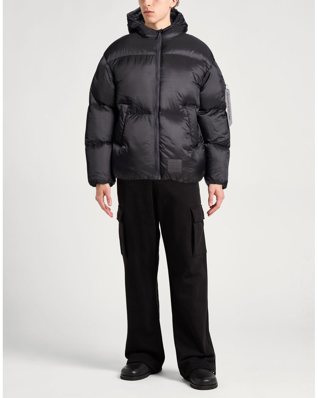 Alpha Industries Black Puffers for men