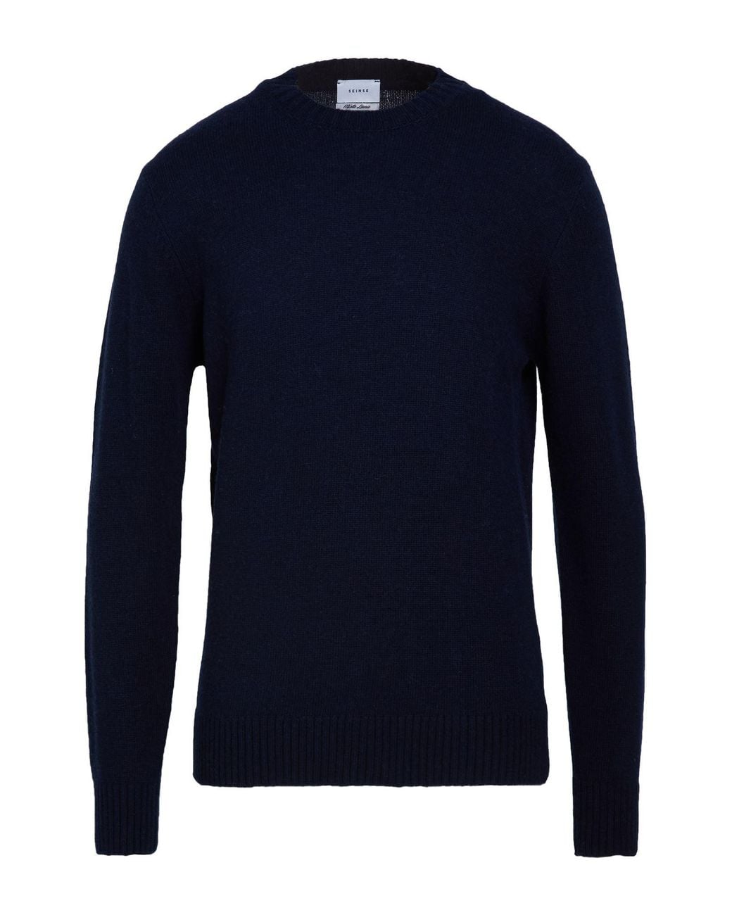 Sseinse Blue Sweater Wool, Polyamide for men