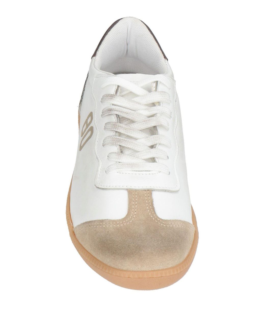 Be980 White Sneakers Leather