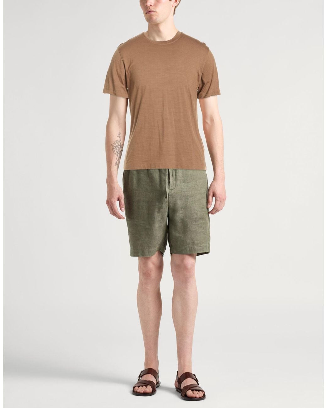 Camiseta EIDUM de hombre de color Brown