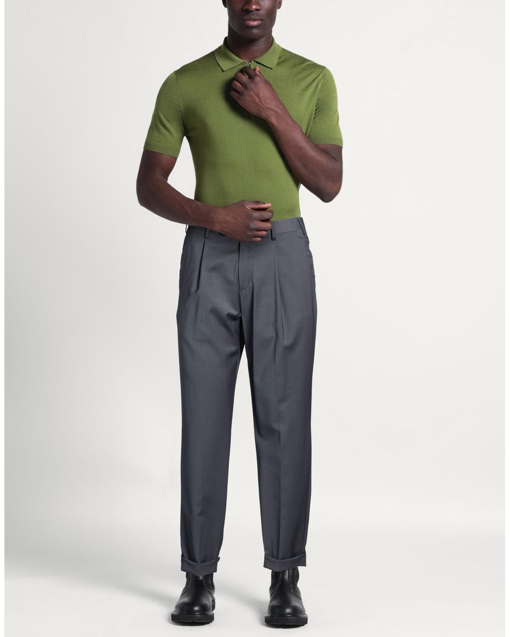 Montecore Gray Pants for men