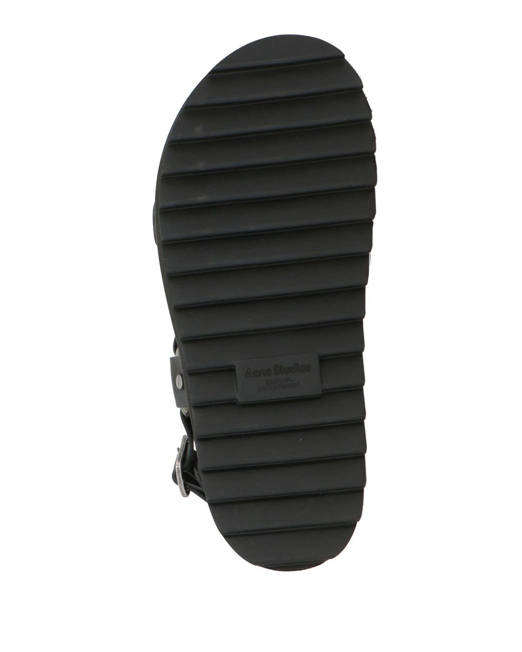 Acne Black Sandals Leather