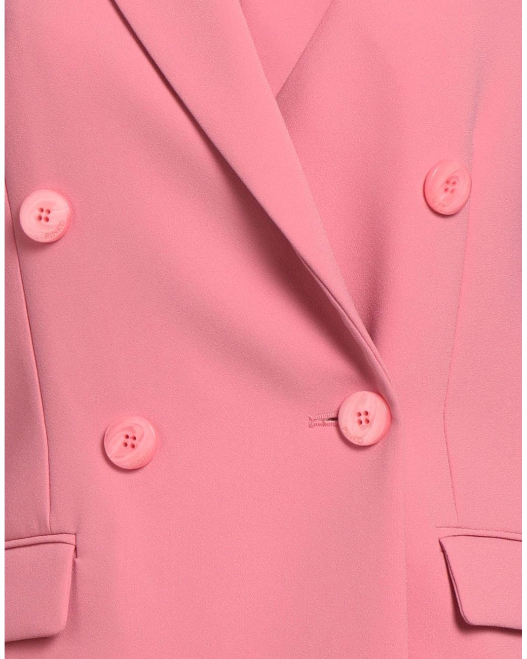 Pinko Pink Blazer Polyester