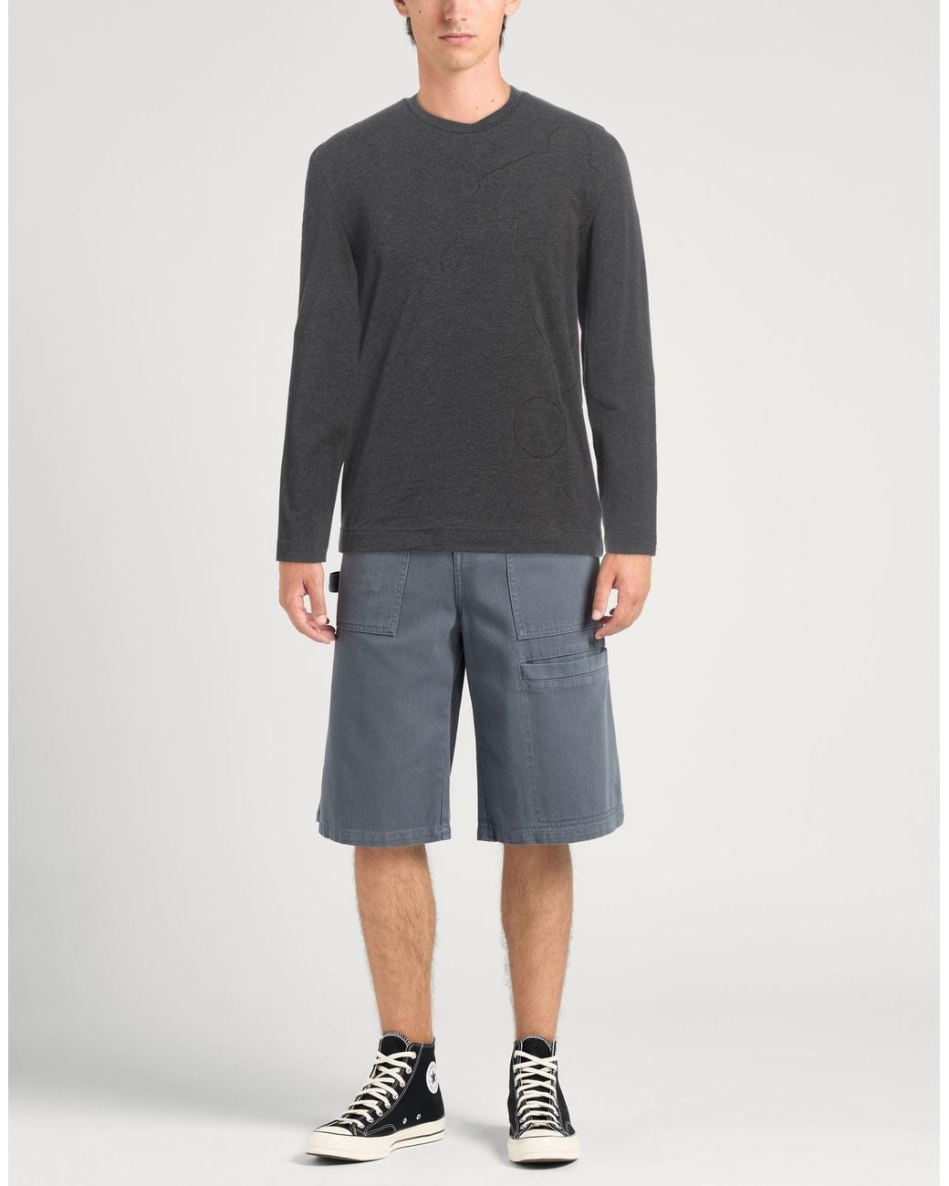 Bikkembergs Gray T-shirt for men