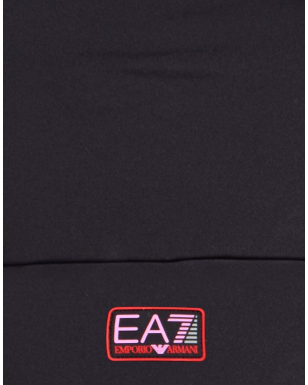 EA7 Black Top Polyester, Elastane