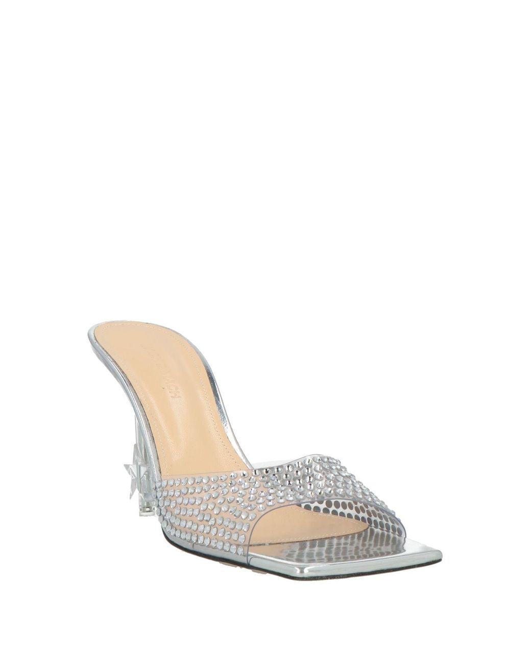 Mach & Mach White Sandale