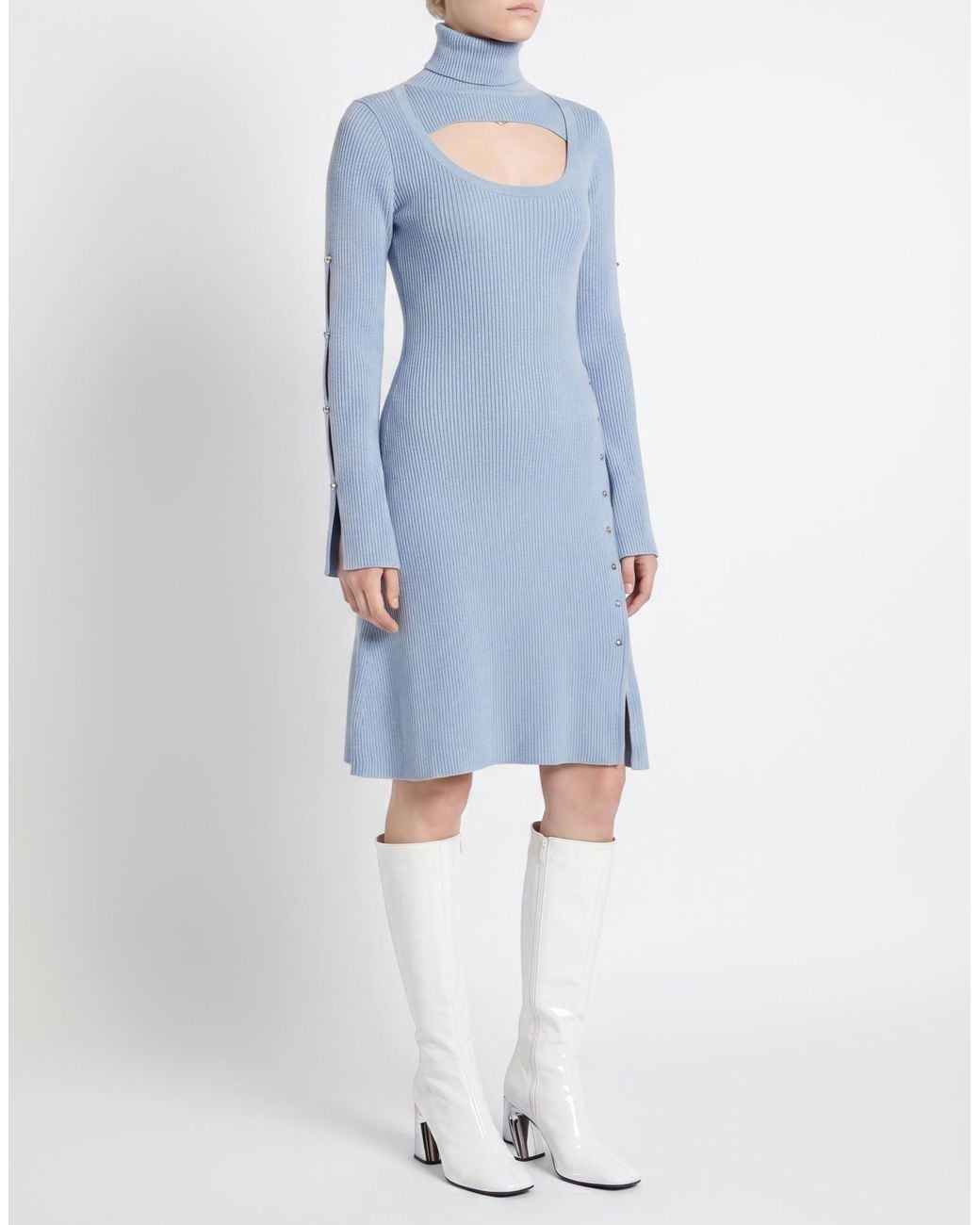 No Secrets Blue Mini Dress