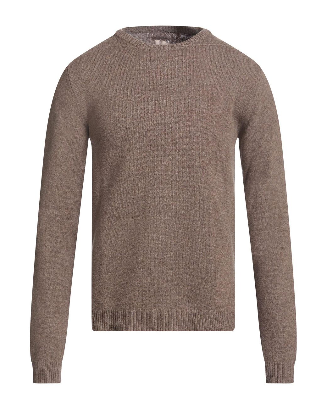 Rick Owens Brown Sweater Cashmere, Wool for men