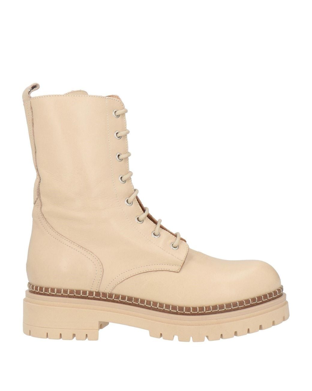 BARRACUDA'S COLLECTION Natural Ankle Boots Calfskin
