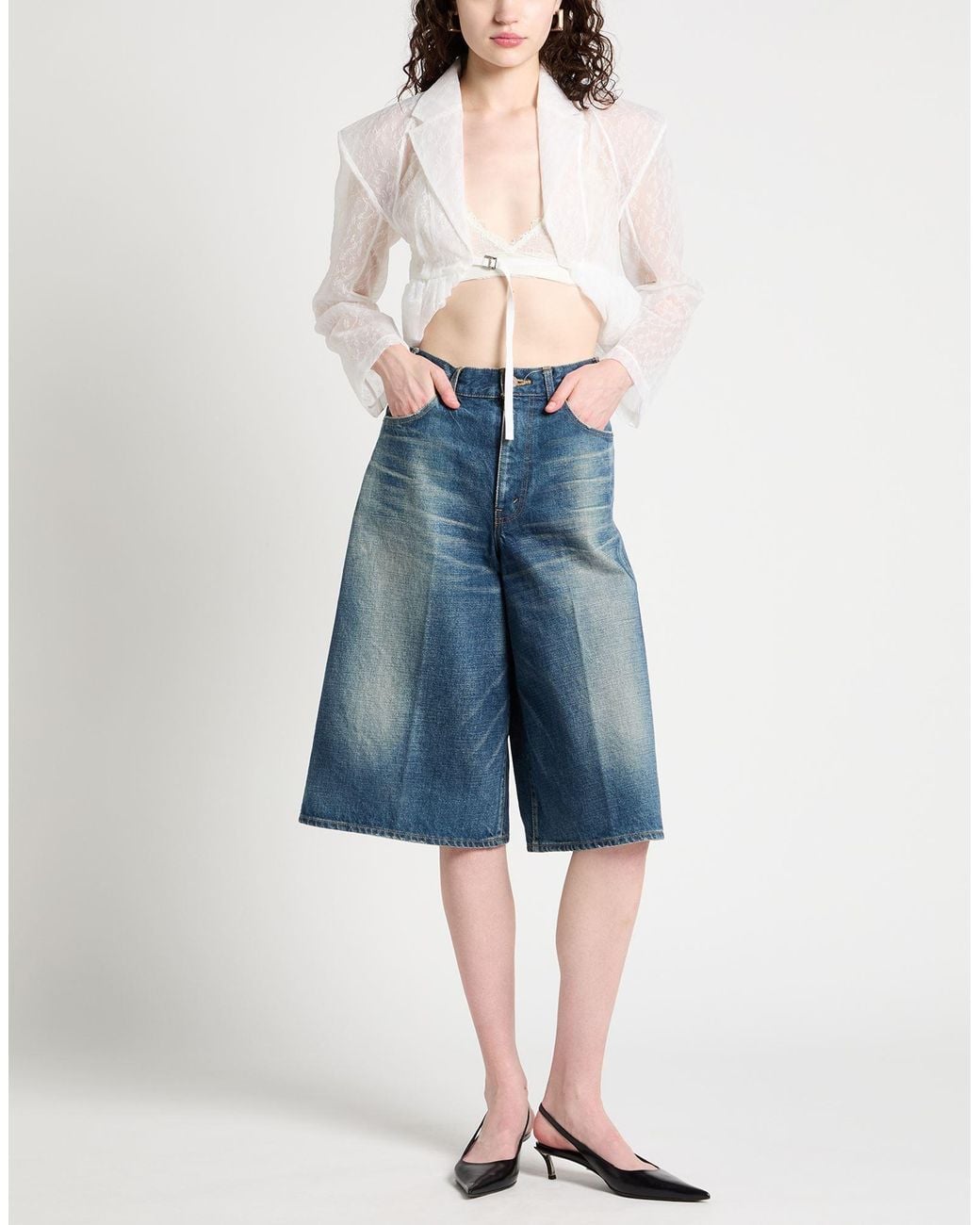 Jacquemus White Jacket Polyamide, Viscose