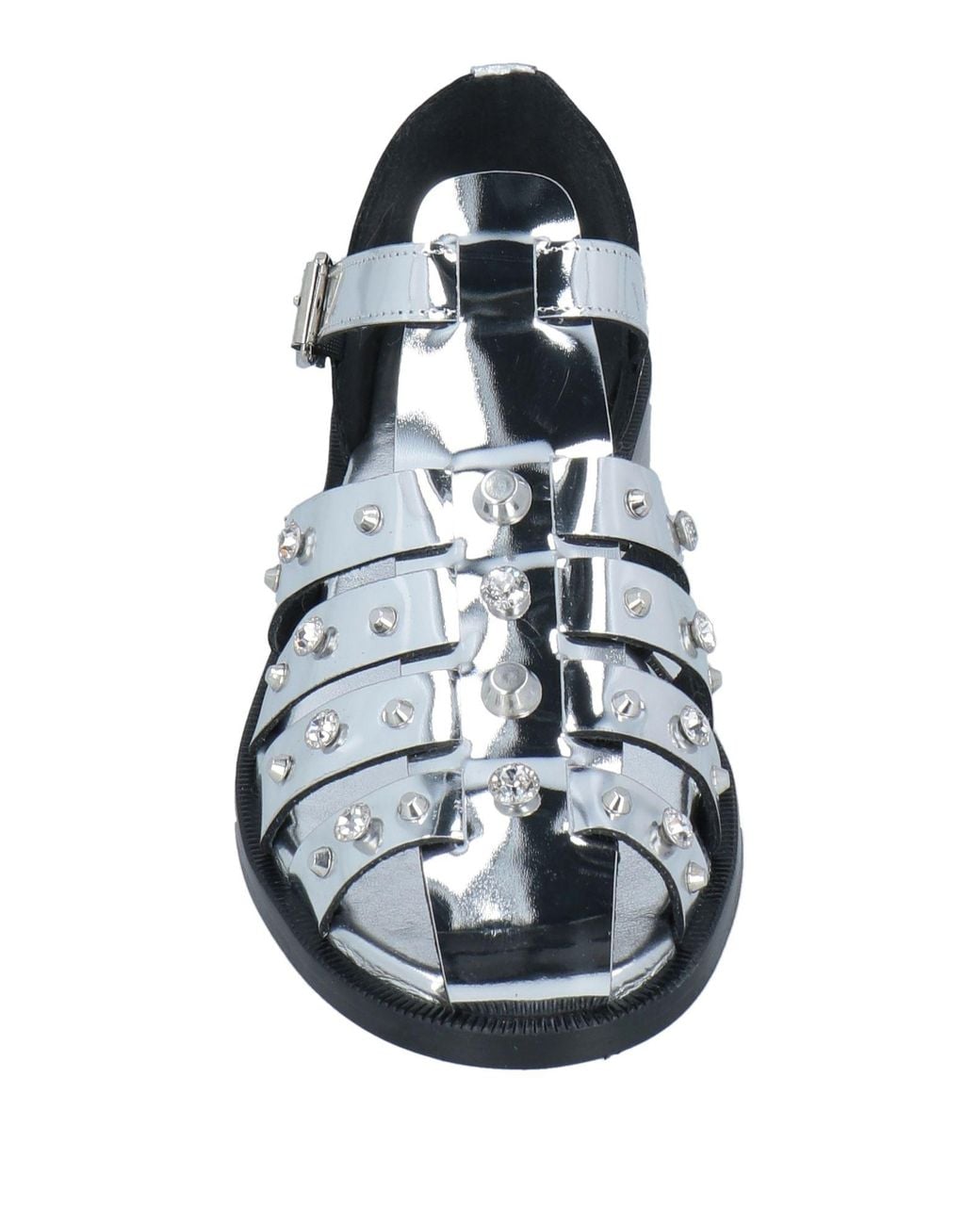 Sandro White Sandals