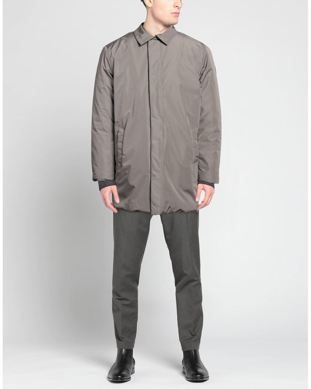 Museum Gray Coat for men