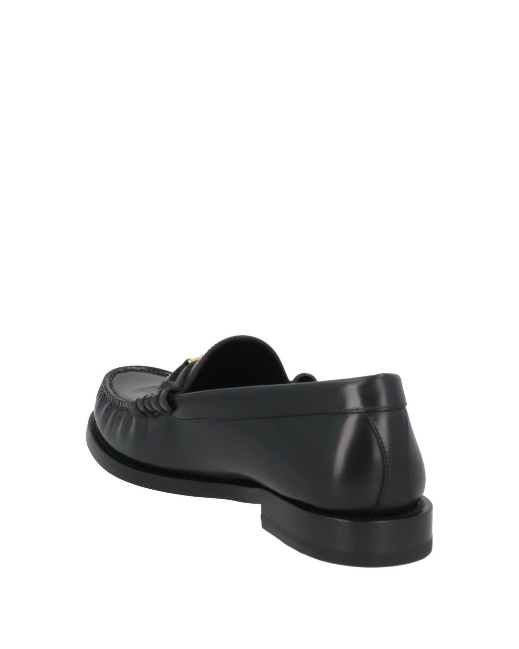 Celine black and white deals loafers