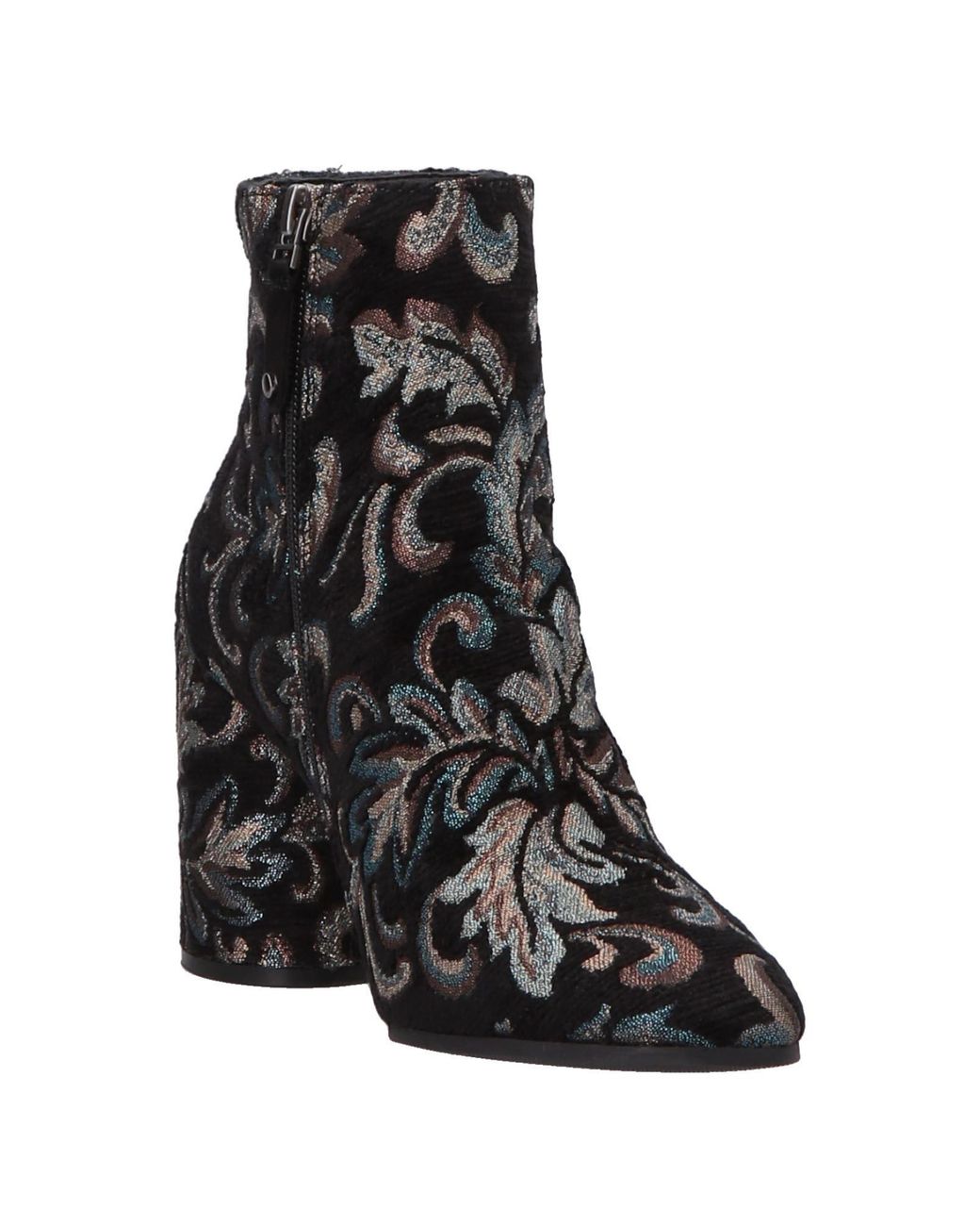 Elvio Zanon Black Ankle Boots
