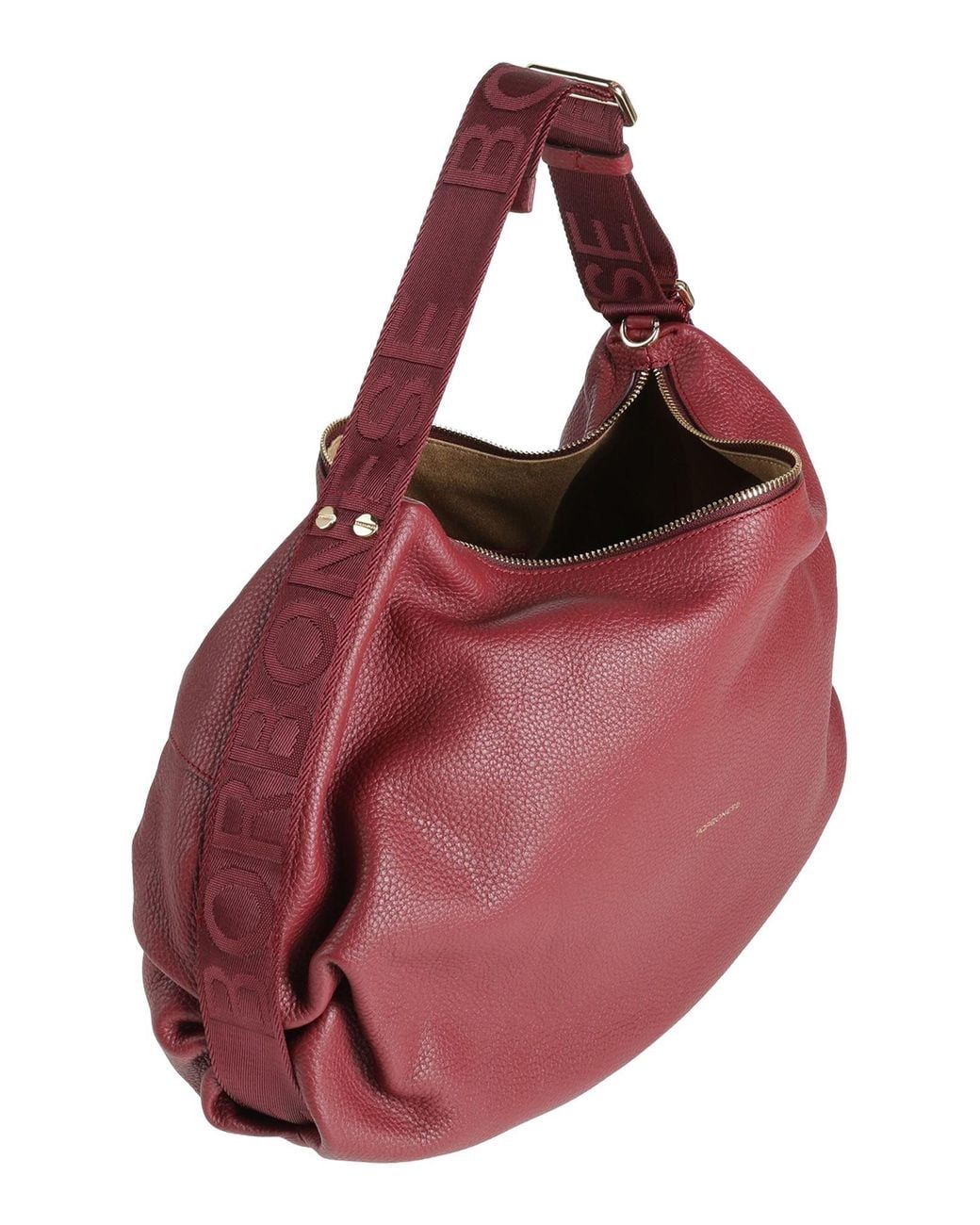 Borbonese Purple Schultertasche