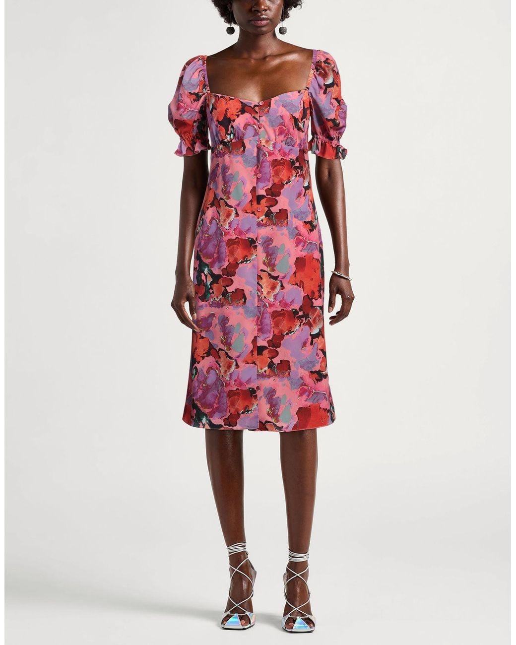 Robe midi Paul Smith en coloris Red