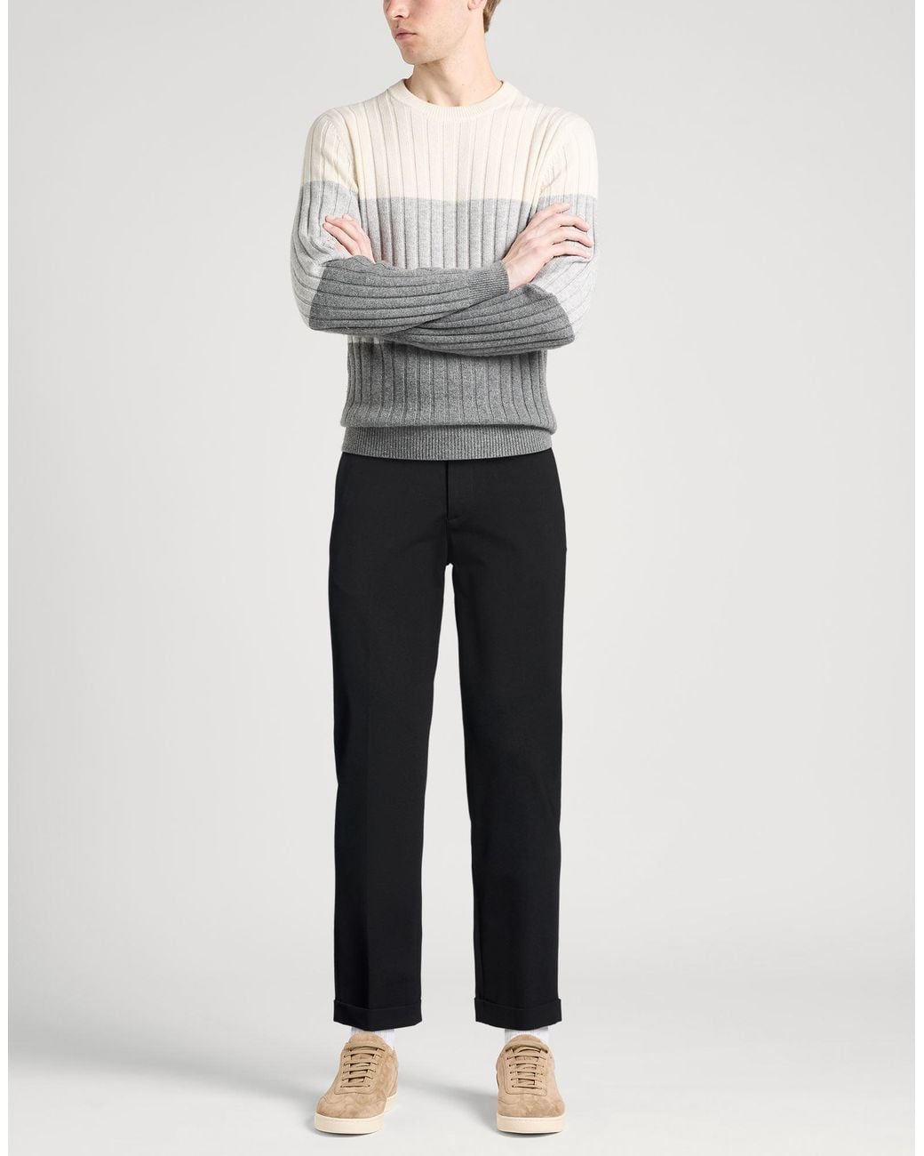 Barbati Black Pants for men
