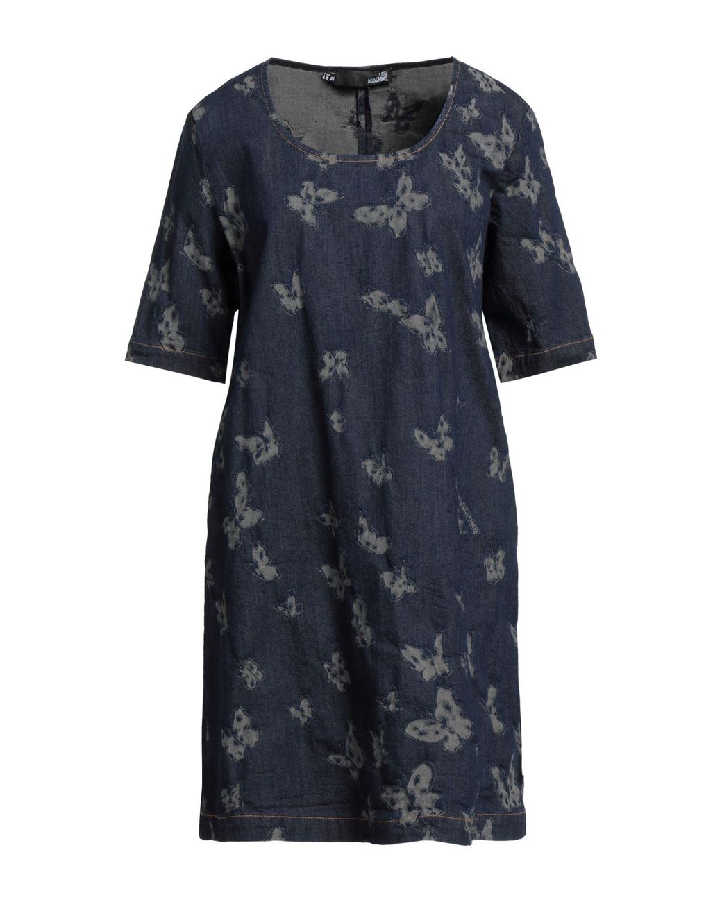 Love Moschino Blue Mini Dress
