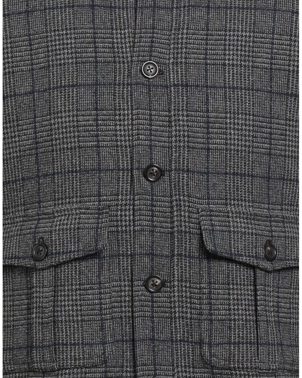 Circolo 1901 Gray Jacket Virgin Wool, Cashmere for men
