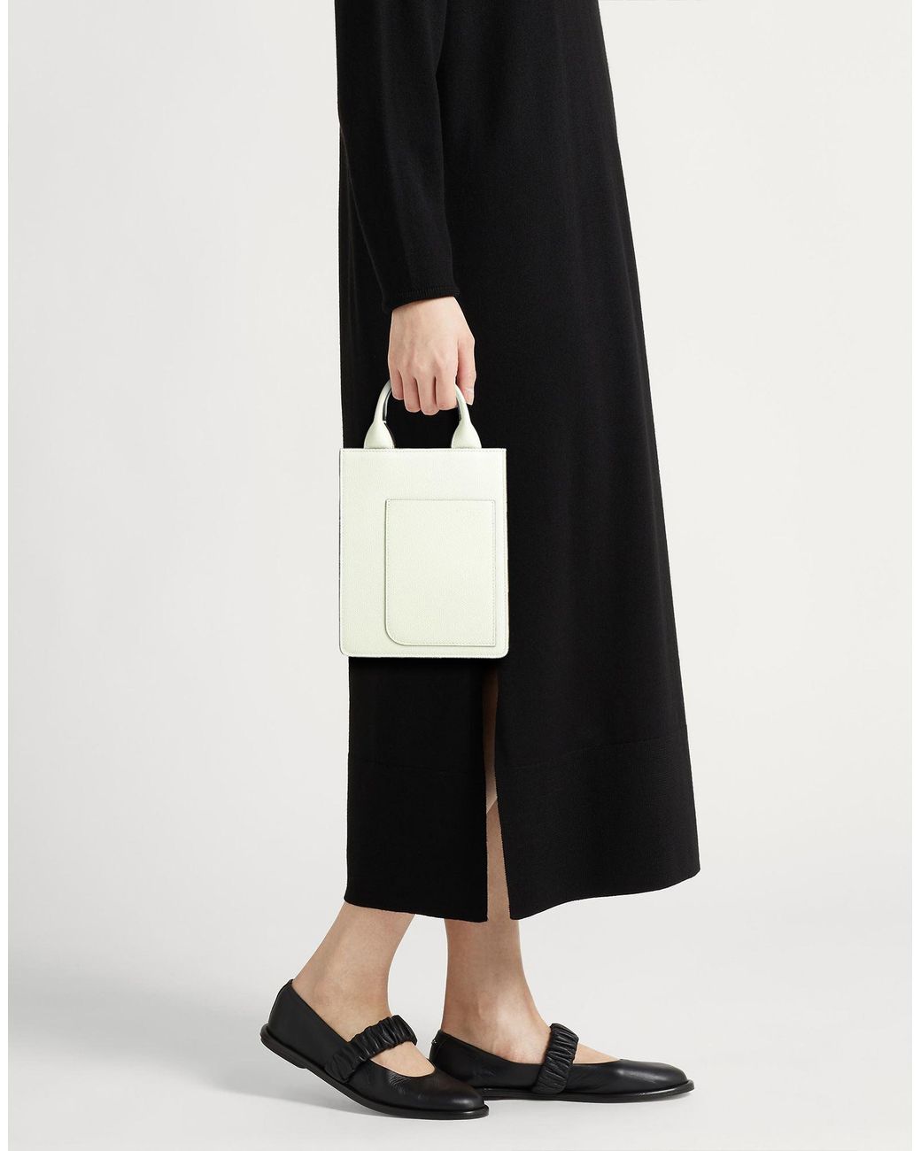 Valextra Natural Handbag