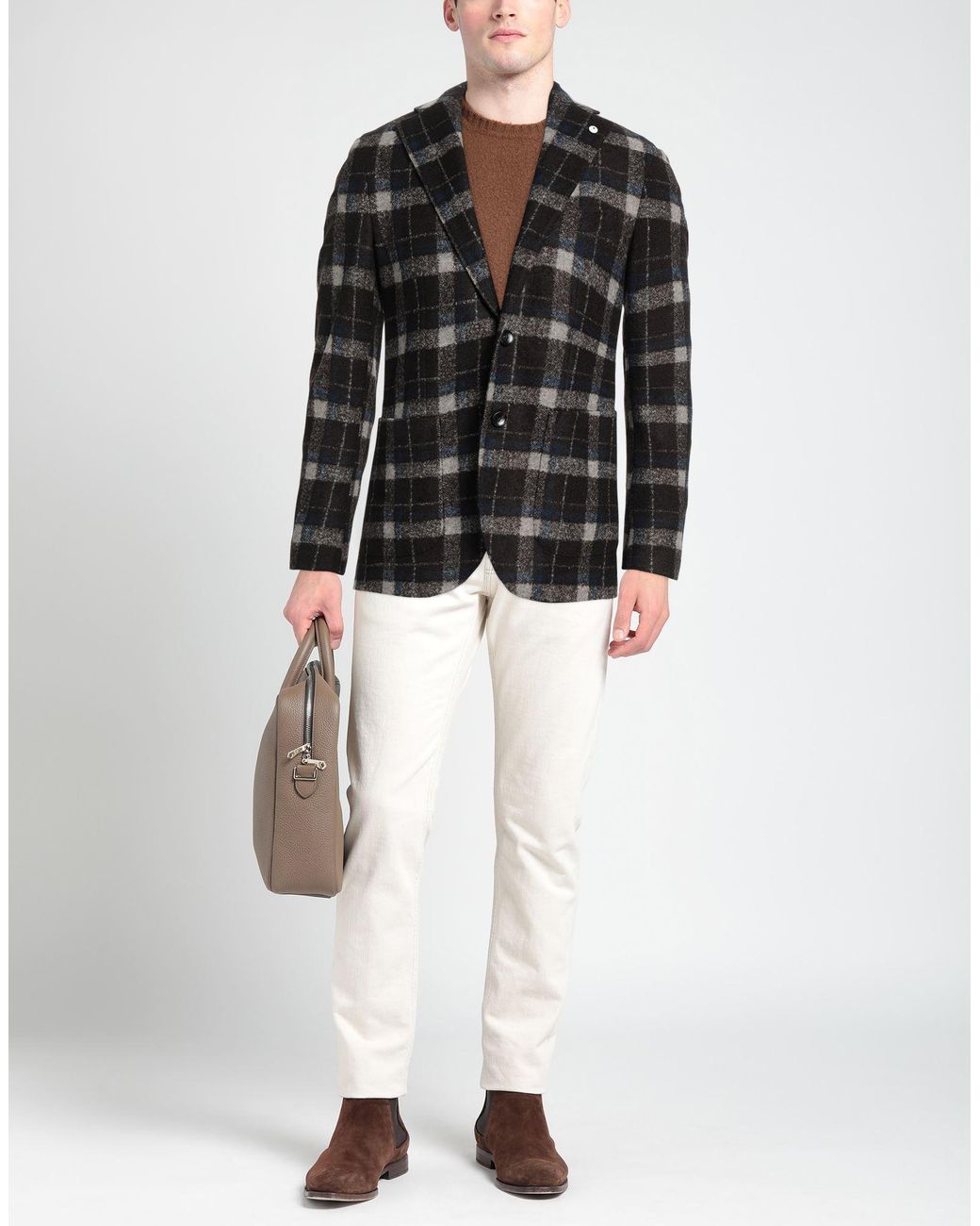 L.b.m. 1911 Black Blazer for men