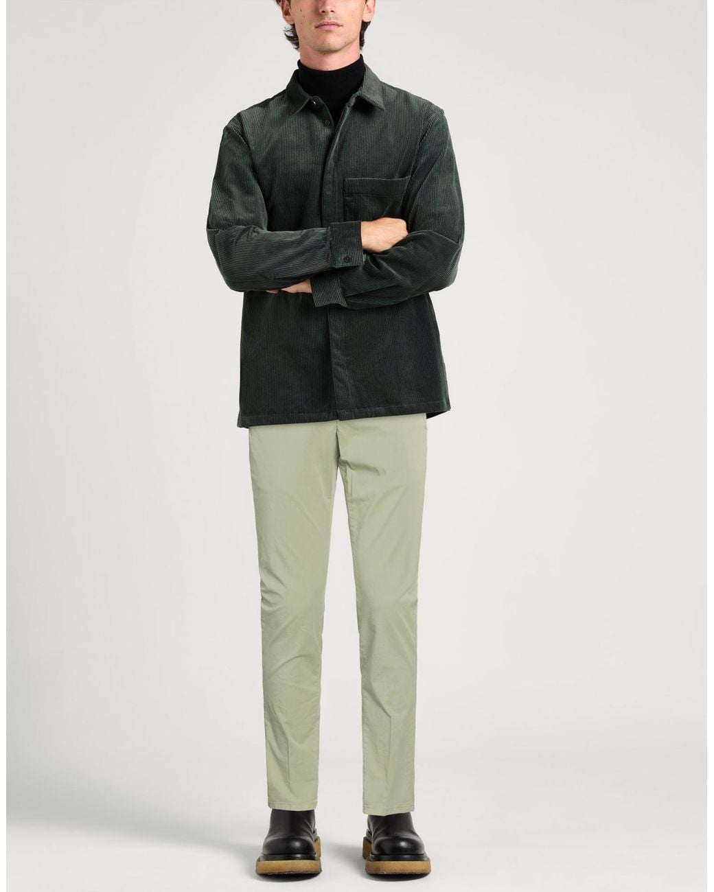 Dondup Green Pants for men